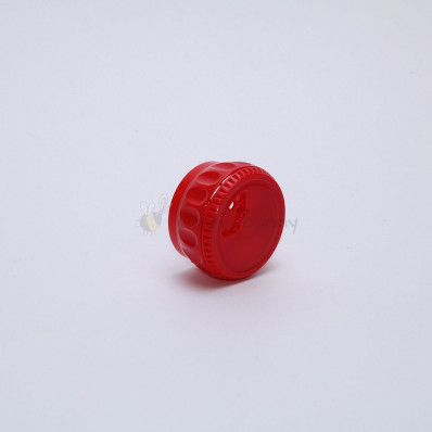 Крышка-дозатор пластиковая для специй красная