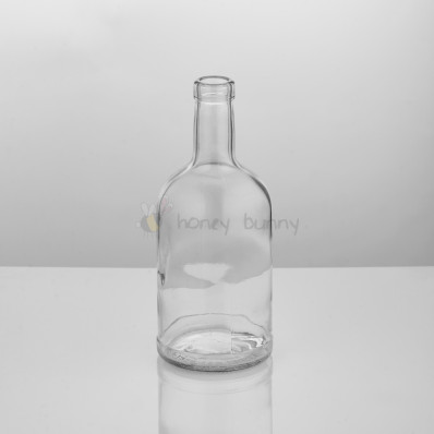  Стеклянная бутылка "Домашняя"  500 мл, под пробку
