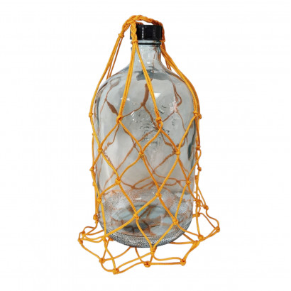 АВОСЬКА ЖЕЛТАЯ ДЛЯ БУТЫЛЕЙ И БАНОК 15-25л, размер L АВОСЬКА ЖЕЛТАЯ ДЛЯ БУТЫЛЕЙ И БАНОК 15-25л, размер L