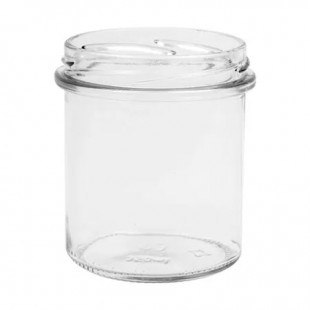 330 СТЕКЛЯННАЯ БАНКА ЦИЛИНДР 330 МЛ ТВИСТ (ТО-82)
