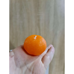 Свеча мандарин мини