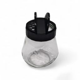 260 СТЕКЛЯННАЯ БАНКА МЕД 260МЛ ТВИСТ С КРЫШКОЙ ДЛЯ СПЕЦИЙ (ТО-63)