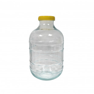 10000 СТЕКЛЯННАЯ БАНКА ЛАМЕЛИ 10 Л С КРЫШКОЙ ТВИСТ (ТО-100)