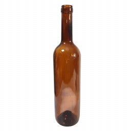 750 СТЕКЛЯННАЯ БУТЫЛКА БОРДО ТЕМНАЯ (КОРИЧНЕВАЯ) 750МЛ ПОД ПРОБКУ 750 СТЕКЛЯННАЯ БУТЫЛКА БОРДО ТЕМНАЯ (КОРИЧНЕВАЯ) 750МЛ ПОД ПРОБКУ