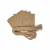 Крафт бумага лист 16х16 см с бечевкой, 5шт