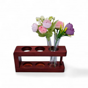 Подставка деревянная настольная для канцелярии УЦЕНКА