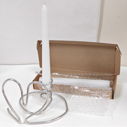 Свечи ручной работы белые в коробке (200 мм, 4 шт) Свечи ручной работы белые в коробке (200 мм, 4 шт)